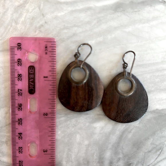 9 Pairs Wood Earrings For Women - Lightweight Handmade Dangle Earrings, African Boho Style, Gift Set For Mother, Friend